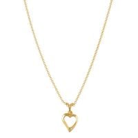 Naszyjnik z sercem (C14350AU)
