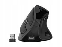 Mysz bezprzewodowa pionowa Natec Euphonie Pro 4000 dpi Bluetooth Czarna