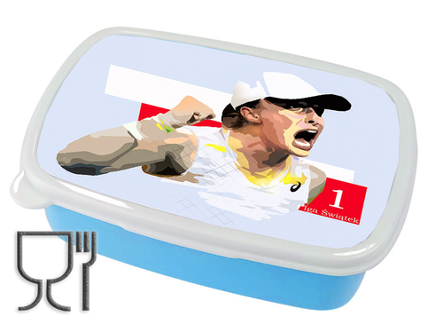 Pojemnik śniadaniowy - Lunchbox - Iga Świątek dla fana/fanki na Arena.pl
