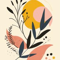 Plakat 30x30cm Szept Przyrody