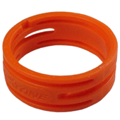 Ring pierścień znakujący do kabla wtyku XLR 20 mm Roxtone żółty pomarańczowy