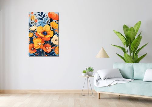 Obraz 60x90cm Kwiatowy Majestat na Arena.pl