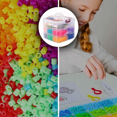 KORALIKI do PRASOWANIA ZESTAW 9000 szt DLA DZIECI SZABLONY WALIZKA PREZENT na Arena.pl