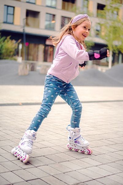 Rolki Regulowane RAVEN Meia 28-32 Kółko LED zdjęcie 6