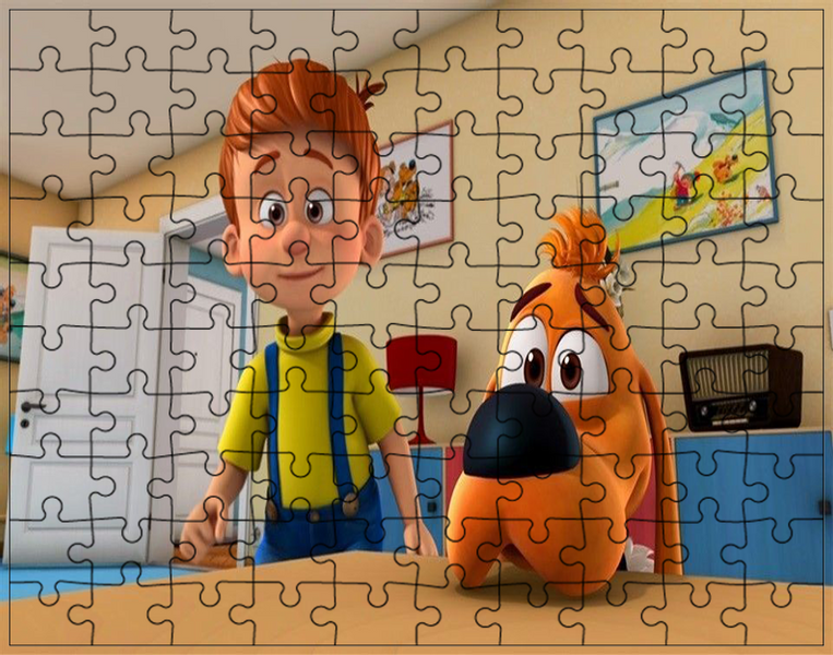Puzzle tradycyjne Ptyś i Bill zdjęcie 1