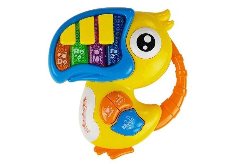 Pianinko i Gitara na Baterie Papuga Rybka zdjęcie 2