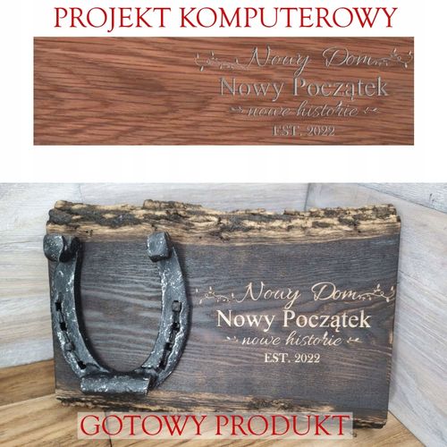 Oryginalny prezent na szczęście podkowa nowy dom na Arena.pl