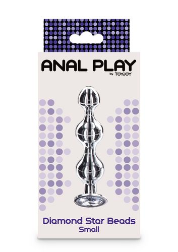 diamond star beads small silver na Arena.pl