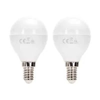 2 x Żarówka LED G45 E14 10W 935LM ciepła do salonu energooszczędna