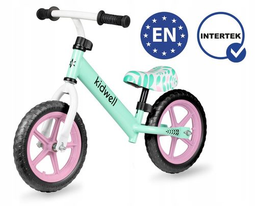 Rowerek biegowy Kidwell Rebel koła 12'' miętowy na Arena.pl