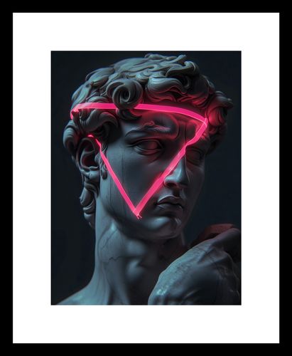 Plakat 15x20cm Neonowy Renesans na Arena.pl