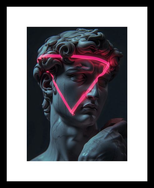 Plakat 15x20cm Neonowy Renesans zdjęcie 3
