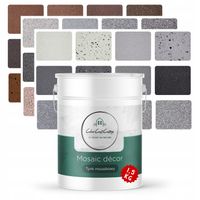 TYNK MOZAIKOWY PRÓBKA PŁYNNA TESTER 1,5Kg Kolory 35 Wzorów