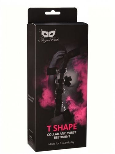 t shape collar and wirst restrain na Arena.pl