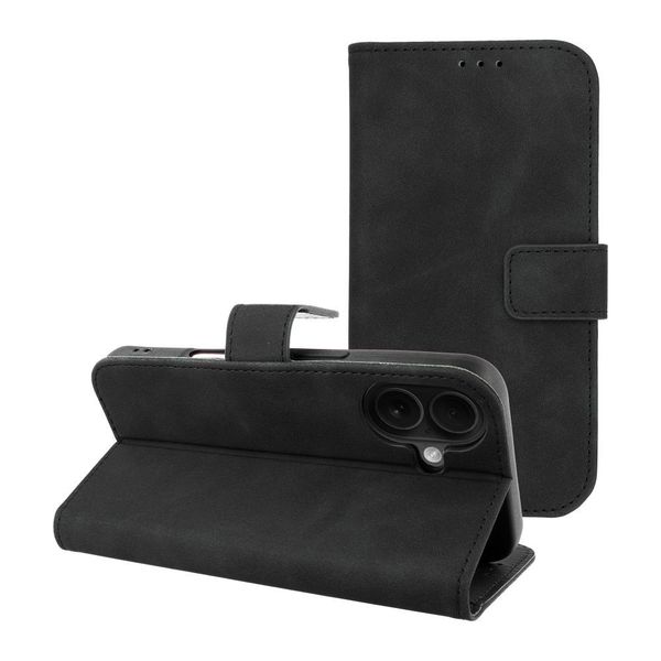 Kabura TENDER Book do IPHONE 16 czarny zdjęcie 1