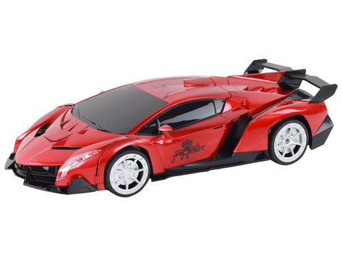 Samochód- Robot Transformacja R/C 1:10 Czerwony Sterowanie Gestami na Arena.pl