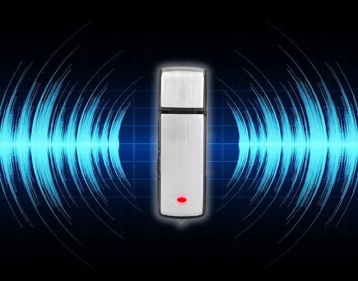 MINI DYKTAFON SZPIEGOWSKI PODSŁUCH PENDRIVE DYSKRETNY REJESTRATOR USB 32GB zdjęcie 9