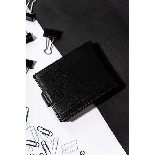 portfel męski z rfid w czarnym kolorze - rovicky na Arena.pl