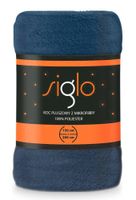 Koc Pluszowy 220X200 Mikrofibra Siglo Granat