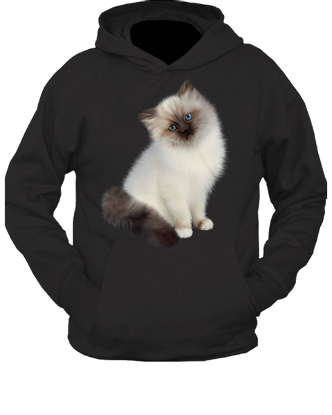 Bluza z kapturem z Kotem zdjęcie 3