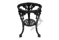 PODSTAWA STOŁU ŚREDNIA MEBLE OGRODOWE NA TARAS PATIO BALKON ELEGANCKIE RETRO