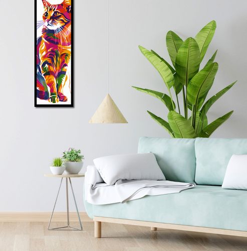 Plakat 30,5x91,5cm Nasycony Kot na Arena.pl