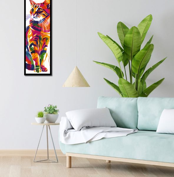 Plakat 30,5x91,5cm Nasycony Kot zdjęcie 4