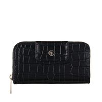 Damski portfel skórzany z suwakiem Canaletto croco PD2006s121 RFID