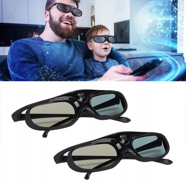 2X DLP LINK RZUTNIK MULTIMEDIALNY 3D OKULARY zdjęcie 4