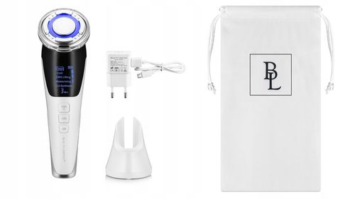 Masażer do twarzy RF EMS Ultradźwięki Foton Krioterapia Mezoterapia na Arena.pl