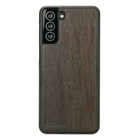 drewniane etui na samsung galaxy s21 dąb wędzony