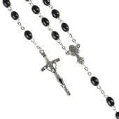 Różaniec do Pierwszej Komunii czarny