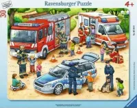 Puzzle ramkowe 30 elementów. Ekscytujące prace
