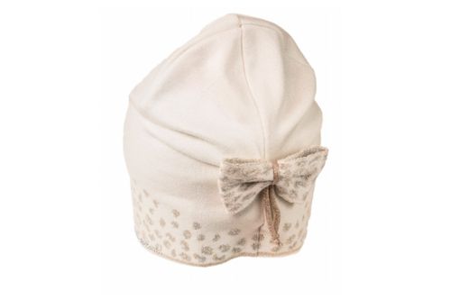 Jamiks MARTYNA czapka dla dziewczynki panterka ecru 54-56 na Arena.pl