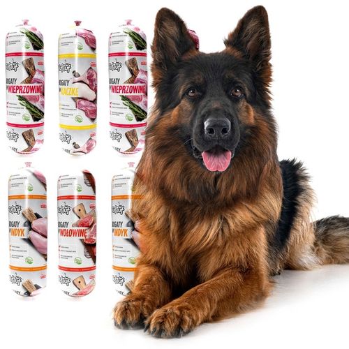 BATON 70% MIĘSA + GRATIS TUTU KARMA DLA PSA 20x900 MIX KIEŁBASA TUF TUF na Arena.pl