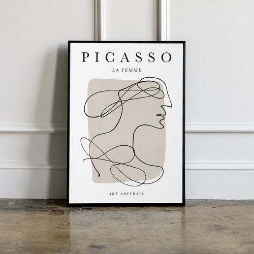 Plakat pablo picasso portret twarz 70x100 cm na Arena.pl