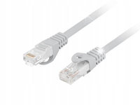 LANBERG Patchcord kat.6 UTP LSZH CU 2m szary Fluke passed