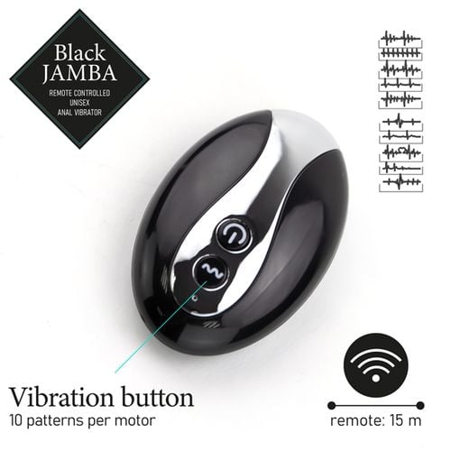 feelztoys   black jamba anal vibrator na Arena.pl