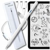 RYSIK STYLUS PEN DO TELEFONU TABLETA iPAD UNIWERSALNY PENCIL PEN 4 KOŃCÓWKI