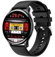smartwatch rubicon rncf11 black smarub240