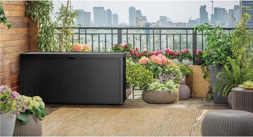 Skrzynia ogrodowa Keter Emily 280 l grafit na Arena.pl