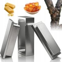 2X FORMA DO PREPRESSU KALAFONII FORETKA ALUMINIOWA DO ŻYWICY 10,2X5,5CM SRE