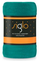 Koc Pluszowy 150X200 Mikrofibra Siglo Turkus