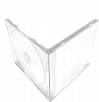 2 x Pudełka 1 CD Jewel Case MAXELL CD BOX Clear 50 szt