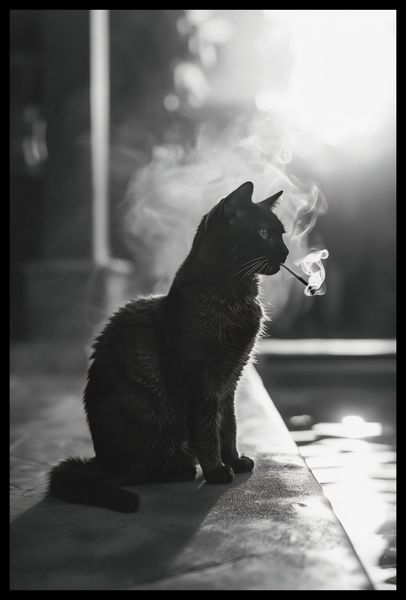 Plakat 40x60cm Kocia Przerwa zdjęcie 2