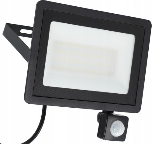 Naświetlacz LED SLIM 30W halogen czujnik ruchu zmierzchu reflektor na Arena.pl