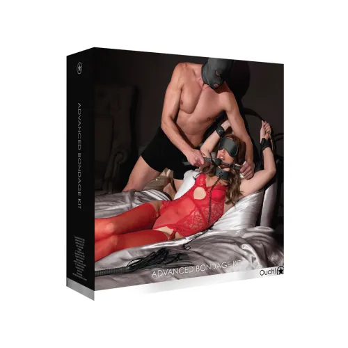 ouch! by shots zaawansowany zestaw akcesoriow do gry wiążącej, czarny na Arena.pl