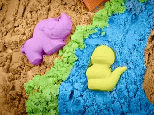 BibiMoon Piasek Kinetyczny 3kg ZESTAW PIASKOWNICA FOREMKI na Arena.pl