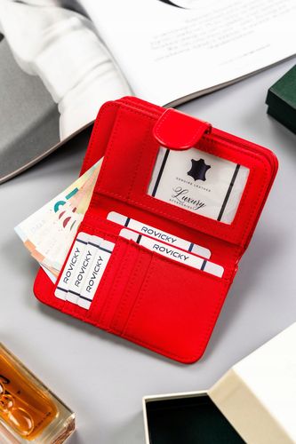 duży, pojemny portfel damski ze skóry ekologicznej - 4u cavaldi na Arena.pl