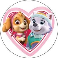 Opłatek na tort PAW Psi Patrol Pies Pieski Marshall Rubble Rocky Skye Zuma